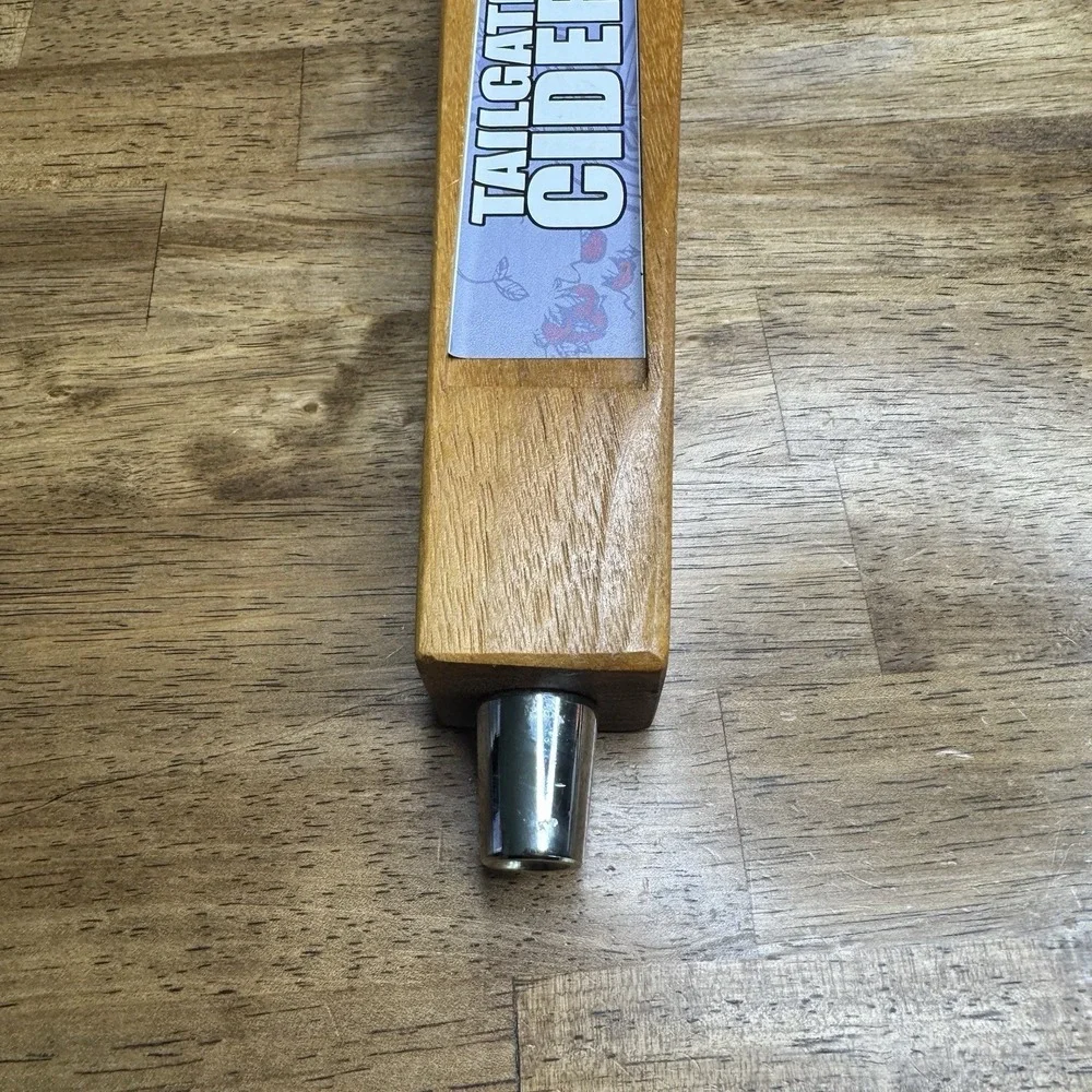 Tailgate Cider Wooden Beer Tap Handle Bar Kegerator Draft Handle